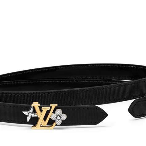 Mini LV Enamel 15MM Reversible Belt .